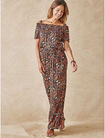Blouse smockée en crêpe - DAXON