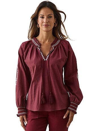 Blouse style folk - daxon