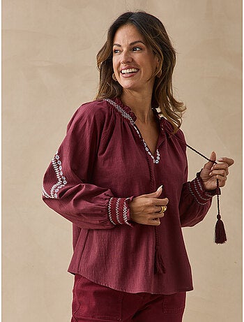 Blouse style folk - daxon