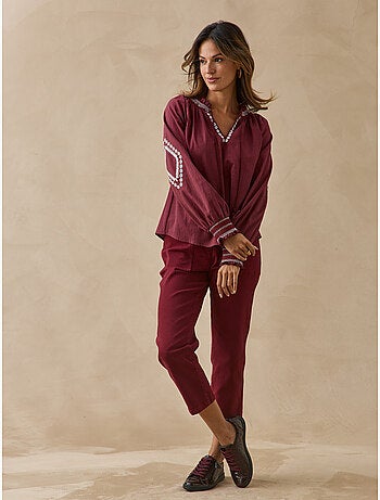 Blouse style folk - daxon