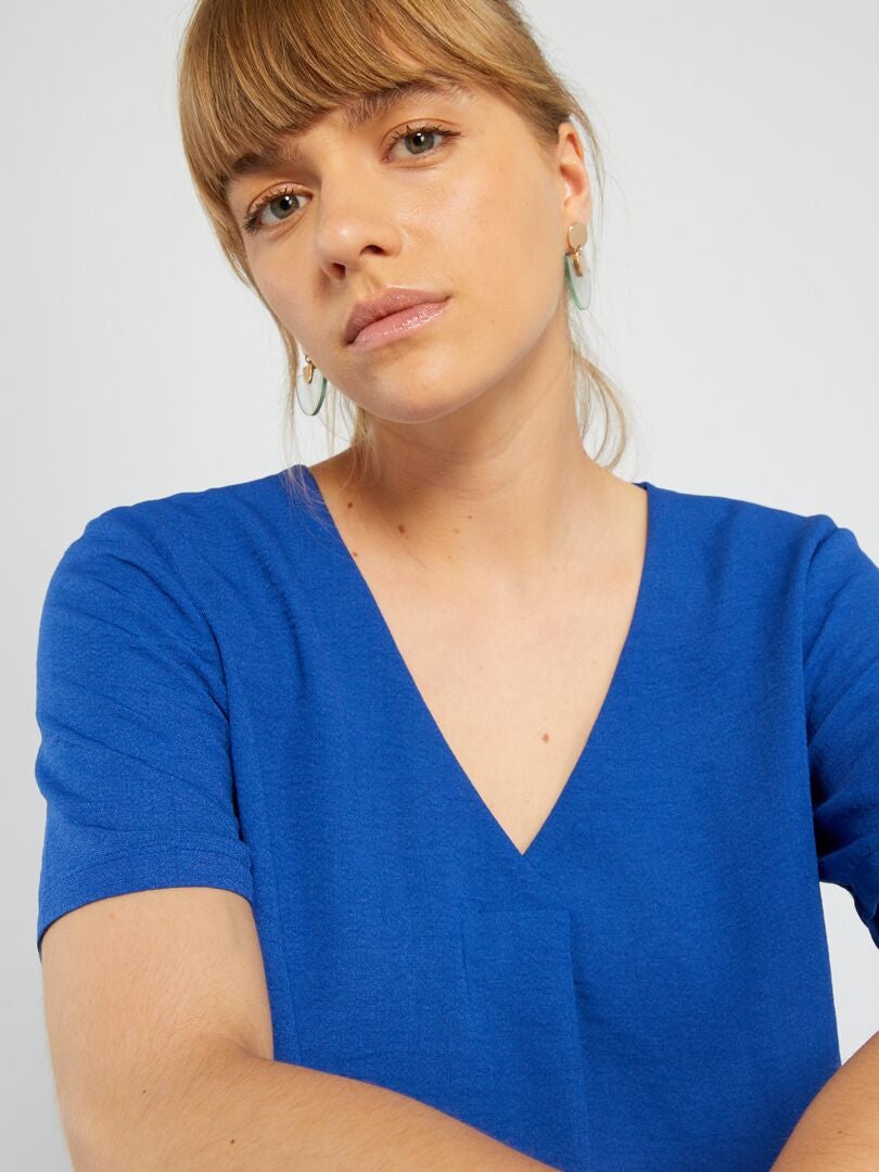 Tenue Pour Enfant 2025 - Été - Uni - Manches Courtes - Cardigan Pour Garçons Et Filles - Cravate - Couleur Bonbon - Chemise Body - Chemise Bébé Garçon - Bleu Clair, Bleu Clair, 11-12 Ans