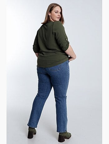 Blouse unie PAPRIKA