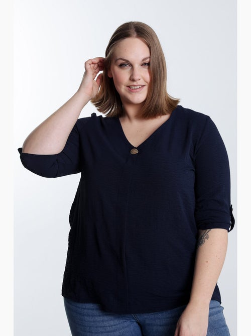 Blouse unie PAPRIKA - Kiabi