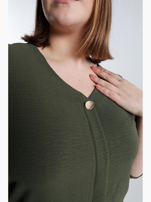 Blouse unie PAPRIKA - Kiabi
