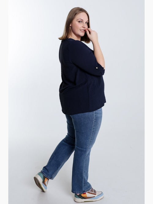 Blouse unie PAPRIKA - Kiabi