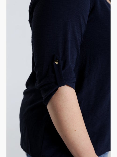 Blouse unie PAPRIKA - Kiabi