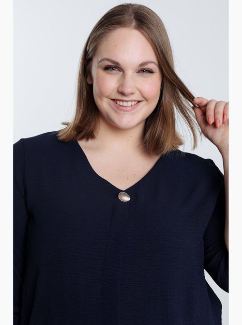 Blouse unie PAPRIKA - Kiabi