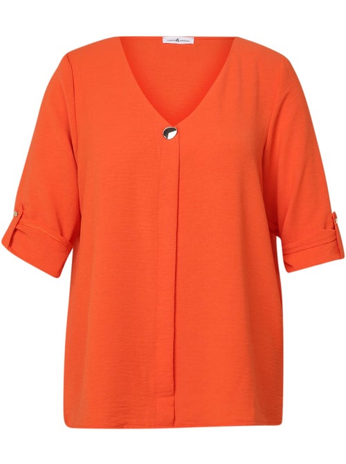 Blouse unie PAPRIKA - Kiabi