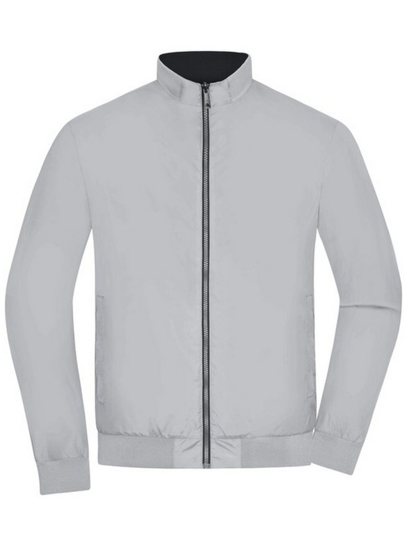 Blouson - james and nicholson Noir Argenté - Kiabi