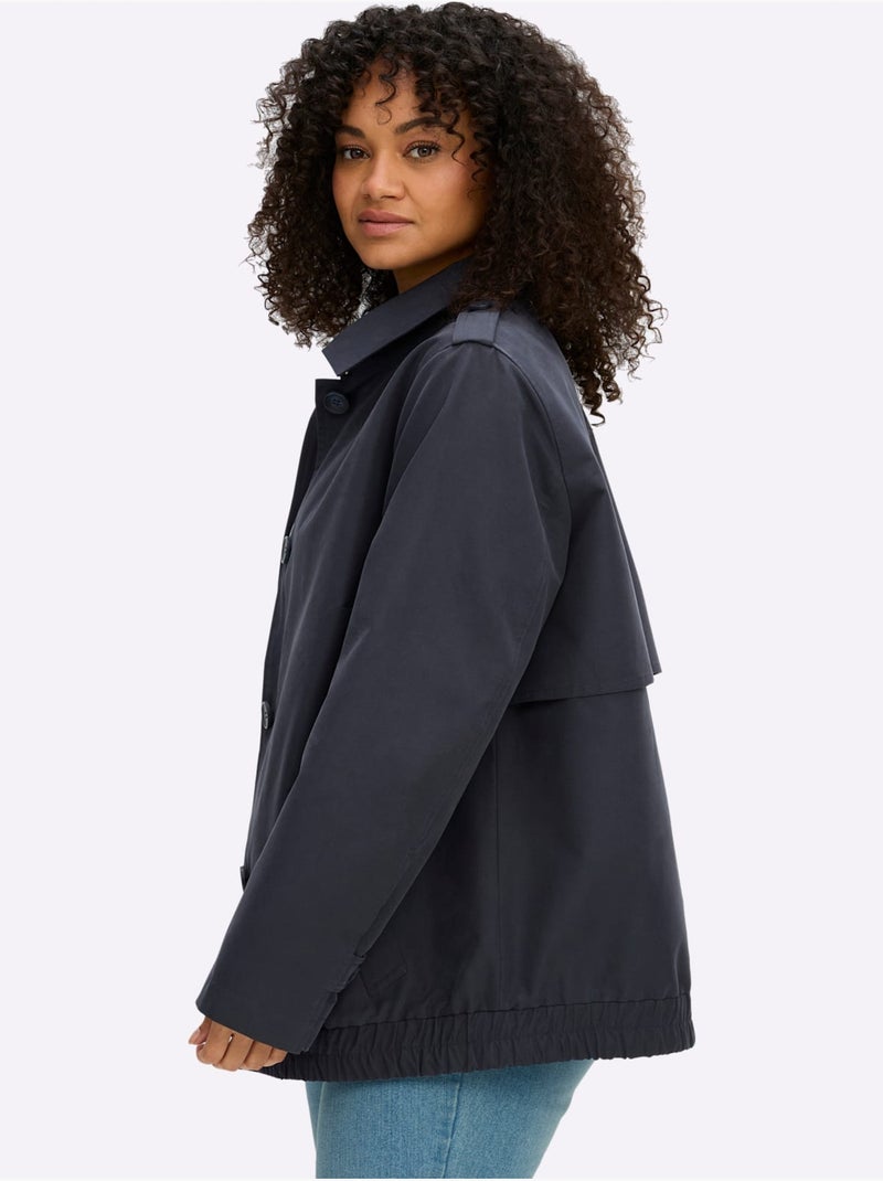 Blouson - Taille Standard - Sheego Bleu foncé - Kiabi