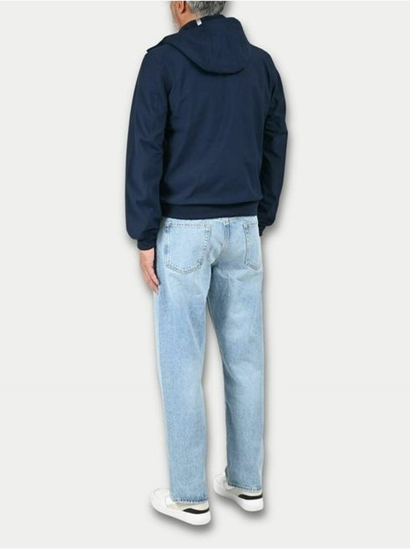 Blouson à capuche - k-way Bleu Noir - Kiabi