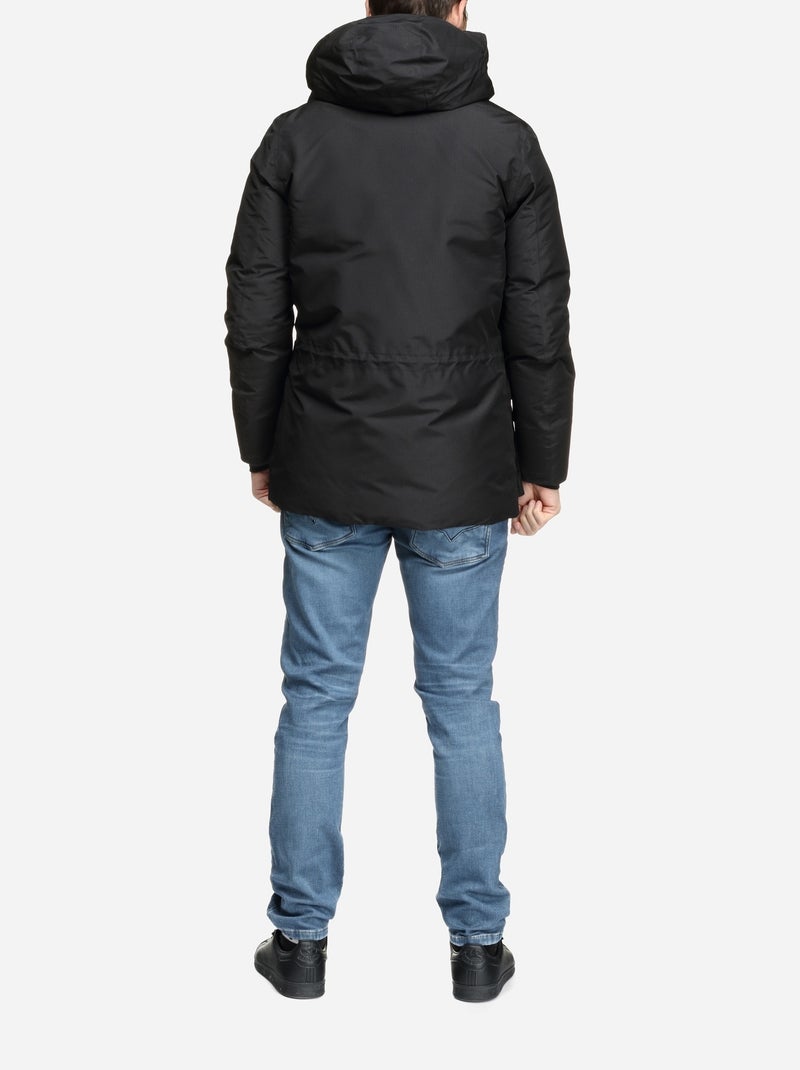 Blouson à capuche - K-Way Noir - Kiabi