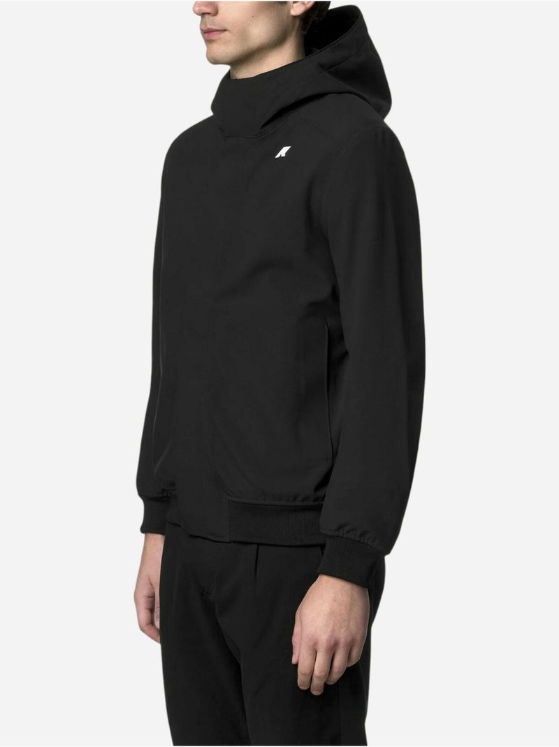 Blouson à capuche - k-way Noir - Kiabi