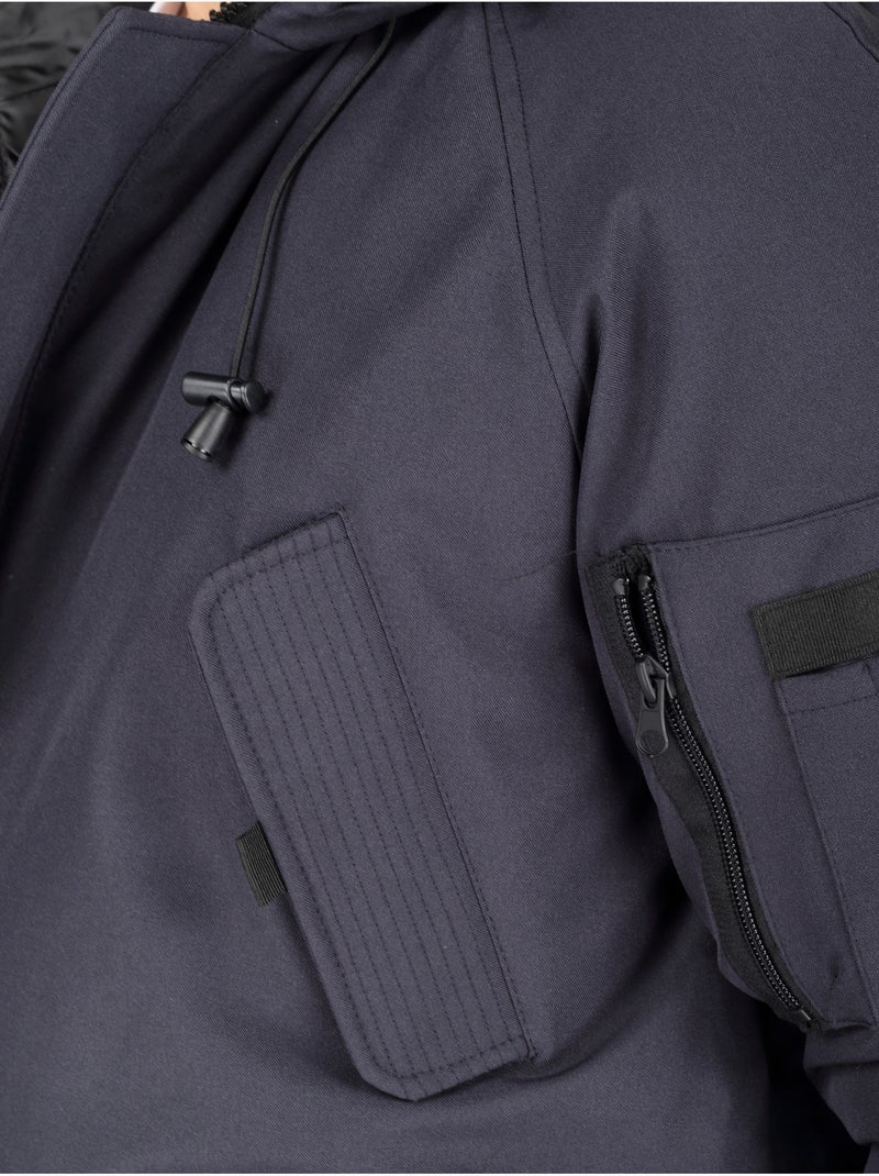 Blouson à capuche - paragoose Bleu Gris - Kiabi