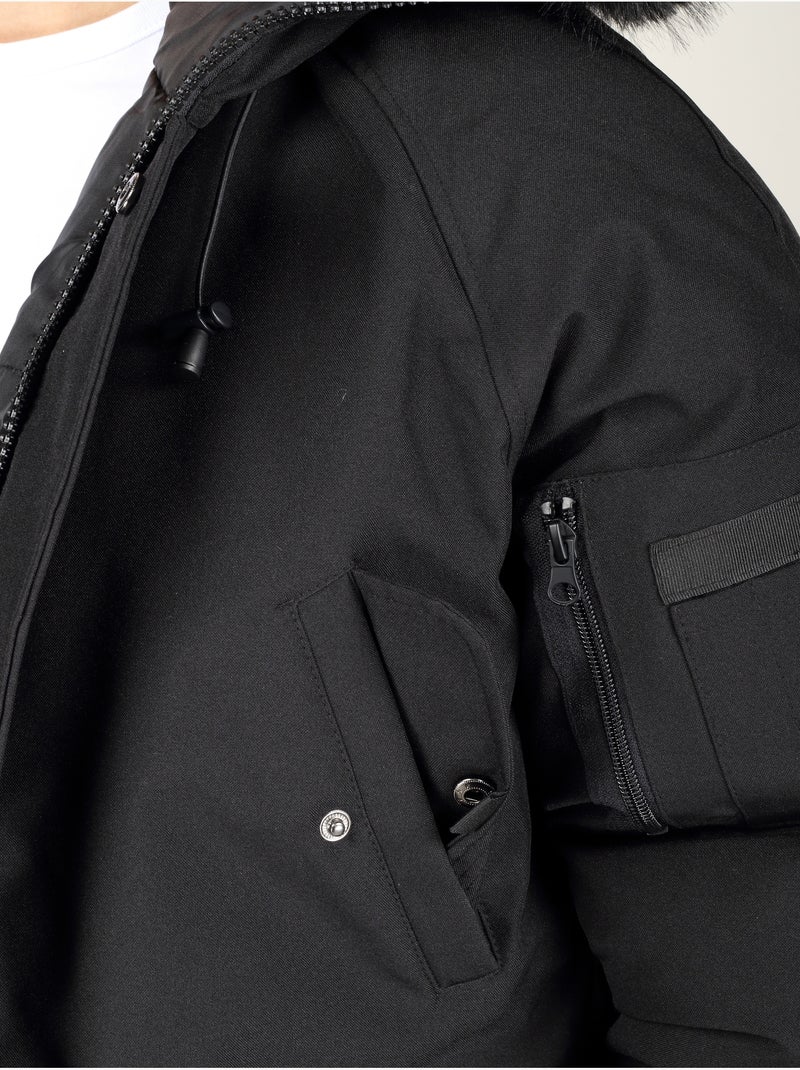 Blouson à capuche - paragoose Noir Noir - Kiabi