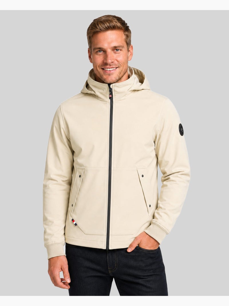 Blouson à capuche abralo – geographical norway Beige - Kiabi
