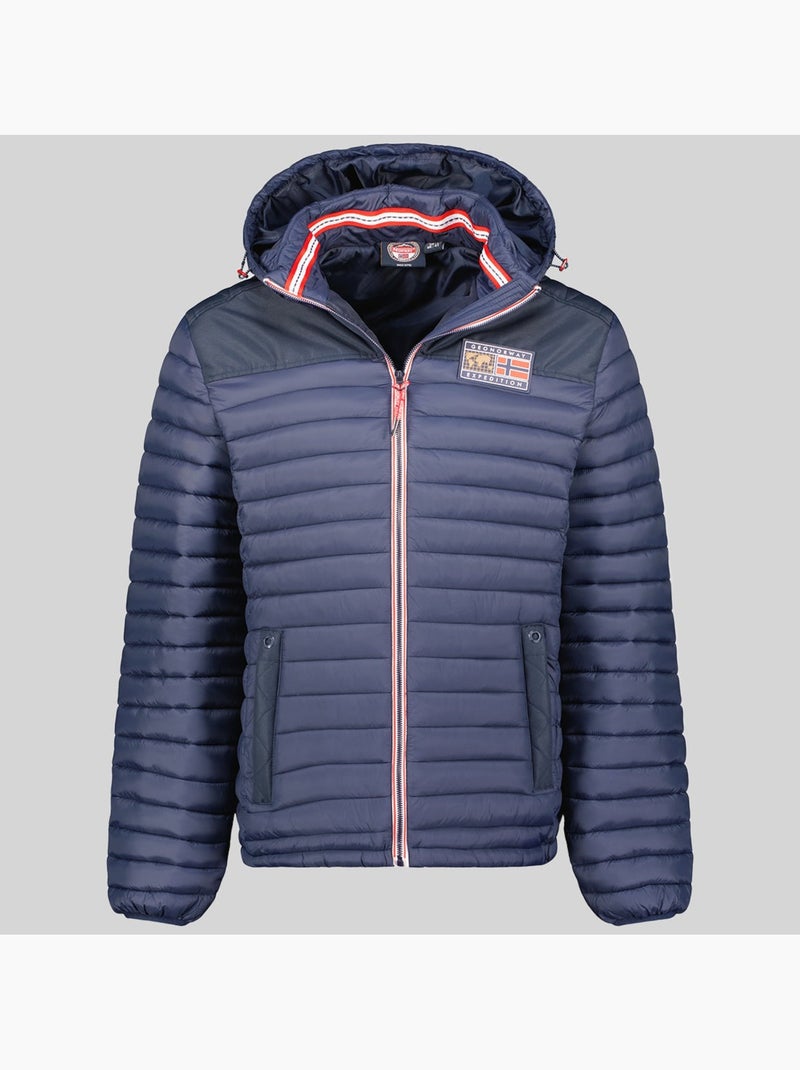 Blouson à capuche adalmo – geographical norway Bleu marine - Kiabi