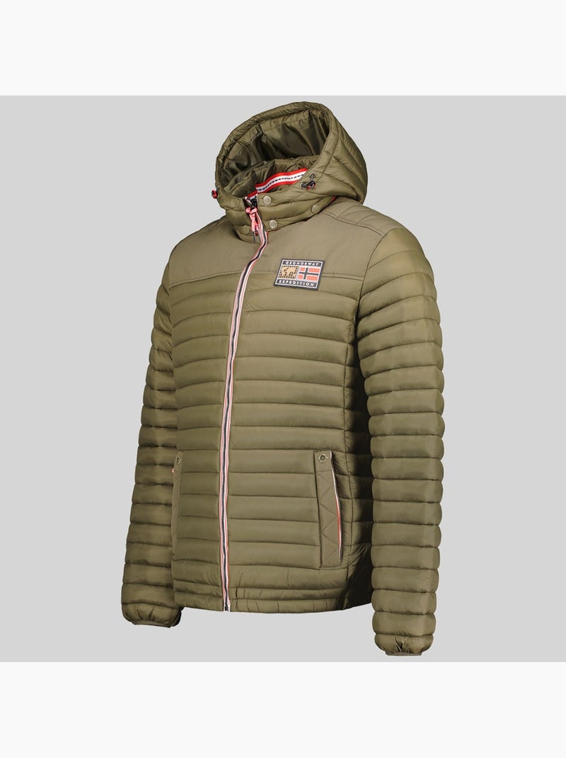 Blouson à capuche adalmo – geographical norway Kaki - Kiabi