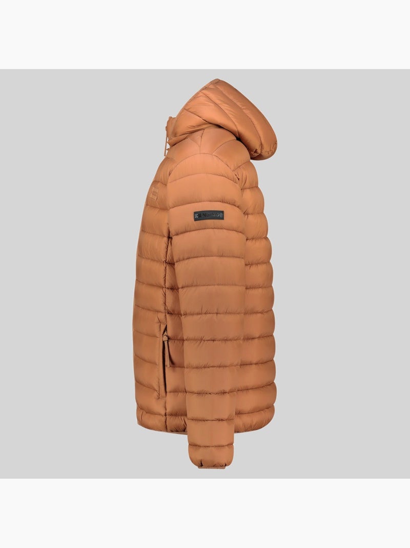 Blouson à capuche amichoko hood – geographical norway Camel - Kiabi