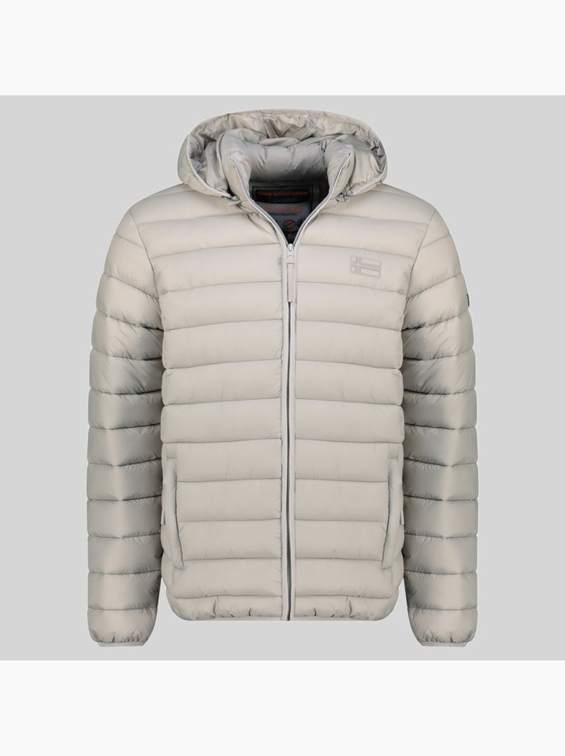 Blouson à capuche amichoko hood – geographical norway Gris clair - Kiabi