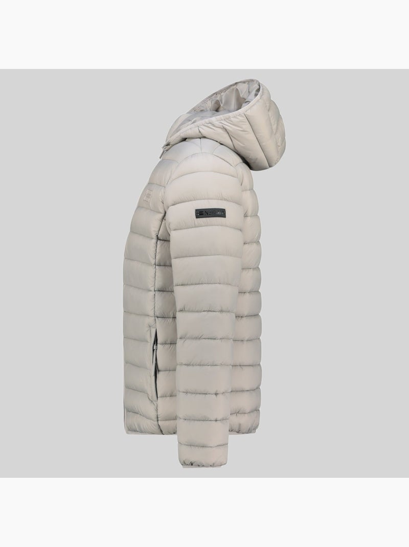 Blouson à capuche amichoko hood – geographical norway Gris clair - Kiabi