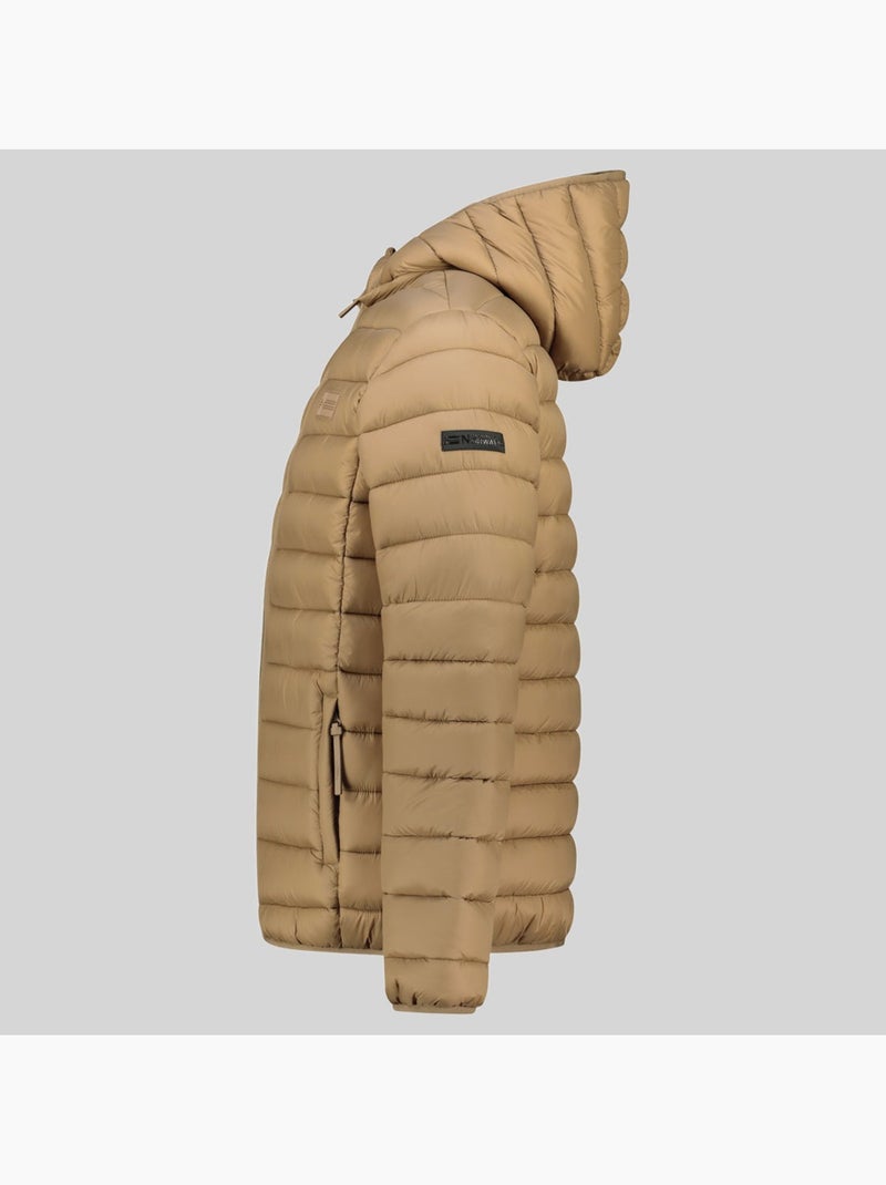 Blouson à capuche amichoko hood – geographical norway Taupe - Kiabi