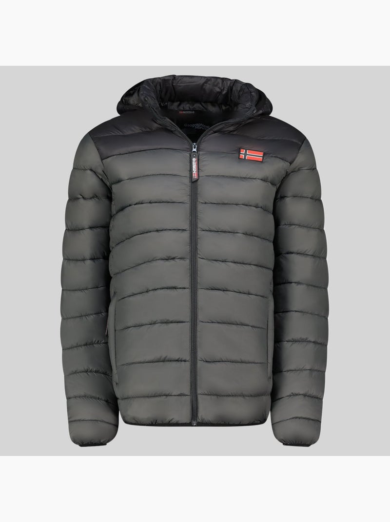 Blouson à capuche amigoclerc hood – geographical norway Gris foncé - Kiabi