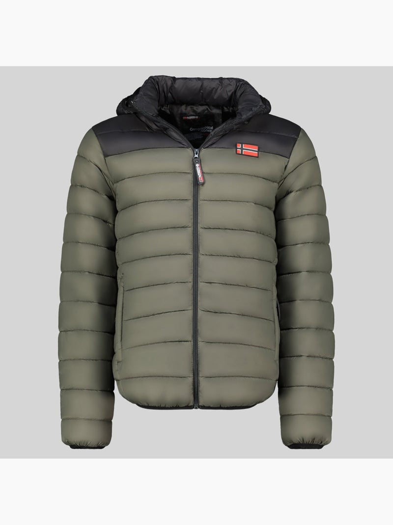 Blouson à capuche amigoclerc hood – geographical norway Kaki - Kiabi