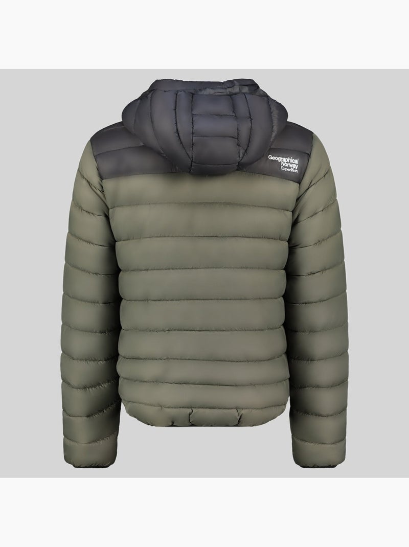 Blouson à capuche amigoclerc hood – geographical norway Kaki - Kiabi