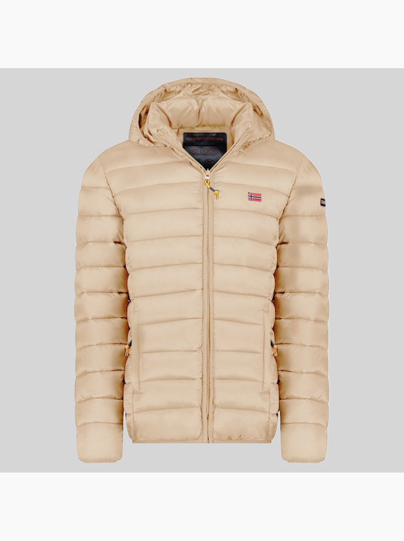 Blouson à capuche amigolor hood – geographical norway Beige - Kiabi