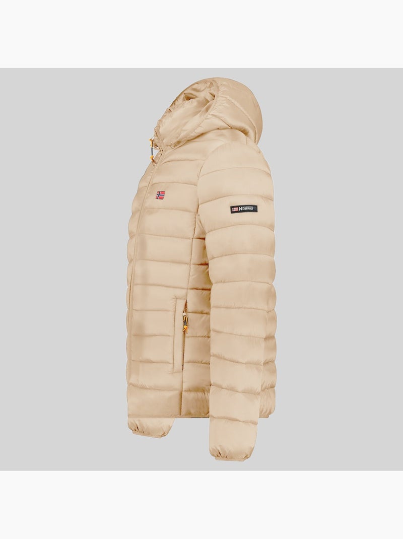 Blouson à capuche amigolor hood – geographical norway Beige - Kiabi