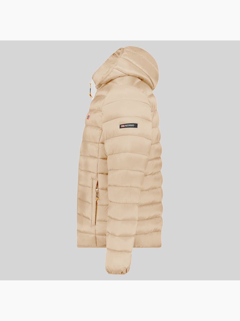 Blouson à capuche amigolor hood – geographical norway Beige - Kiabi
