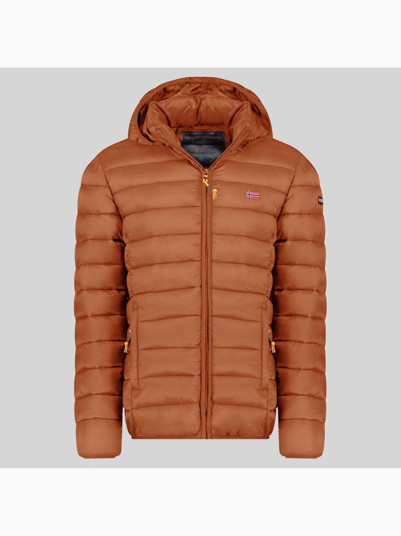 Blouson à capuche amigolor hood – geographical norway Camel - Kiabi