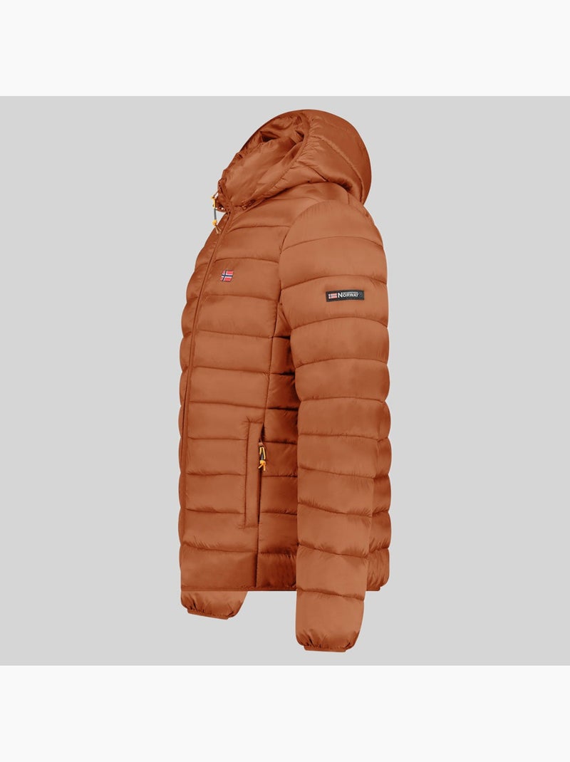 Blouson à capuche amigolor hood – geographical norway Camel - Kiabi