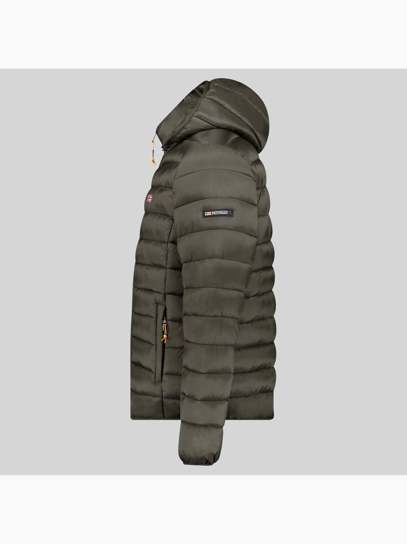 Blouson à capuche amigolor hood – geographical norway Kaki - Kiabi