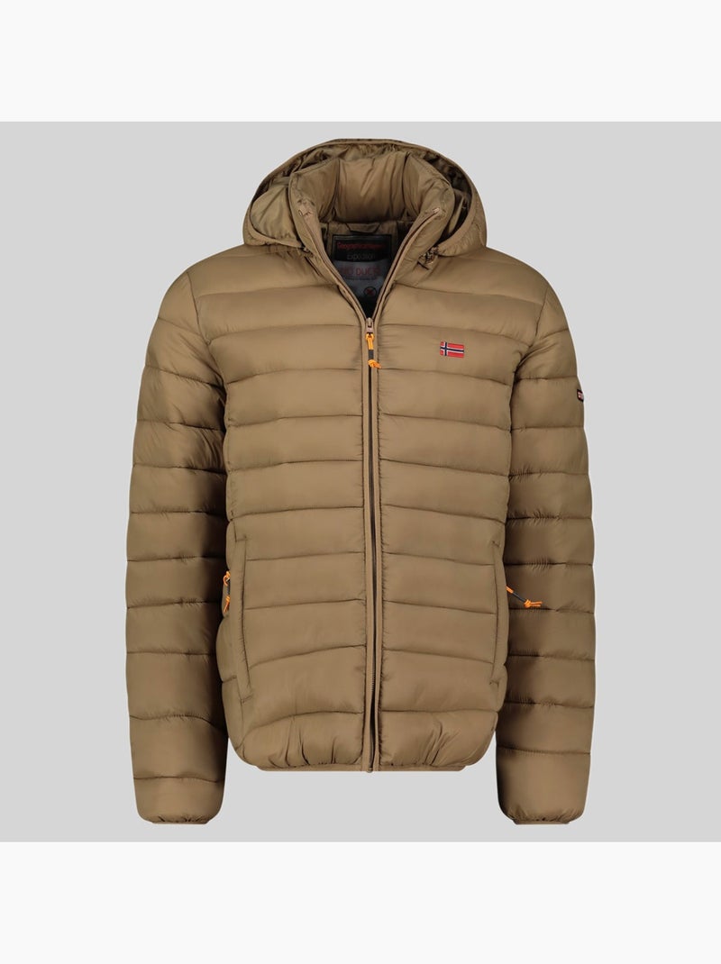 Blouson à capuche amigolor hood – geographical norway Taupe - Kiabi