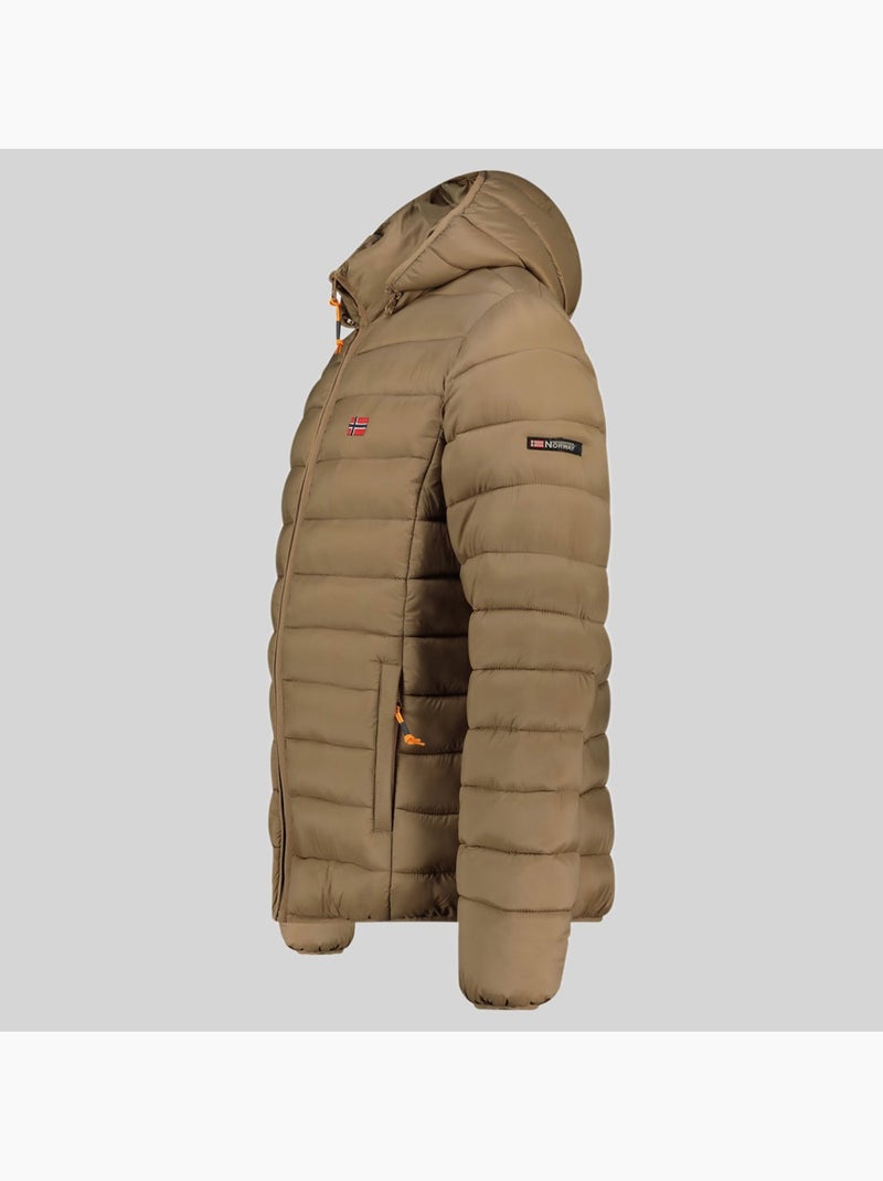 Blouson à capuche amigolor hood – geographical norway Taupe - Kiabi