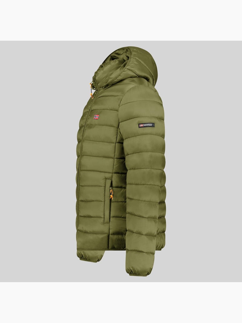 Blouson à capuche amigolor hood – geographical norway Vert olive - Kiabi