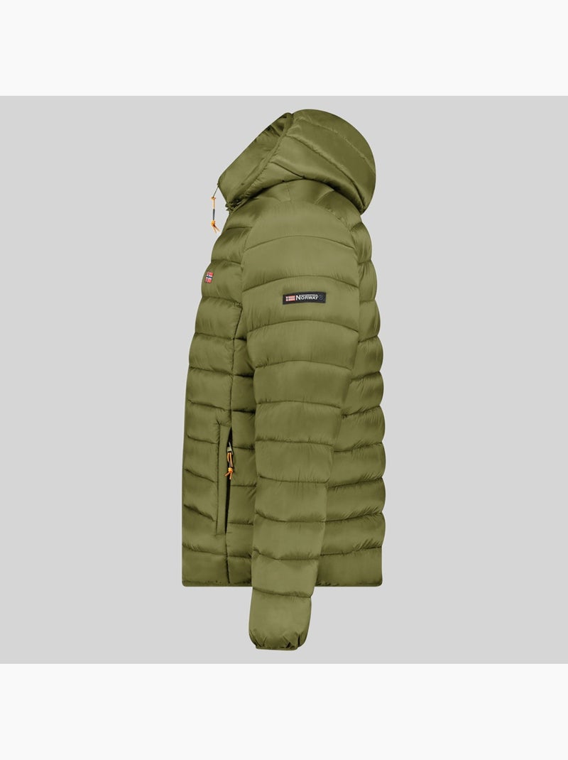 Blouson à capuche amigolor hood – geographical norway Vert olive - Kiabi