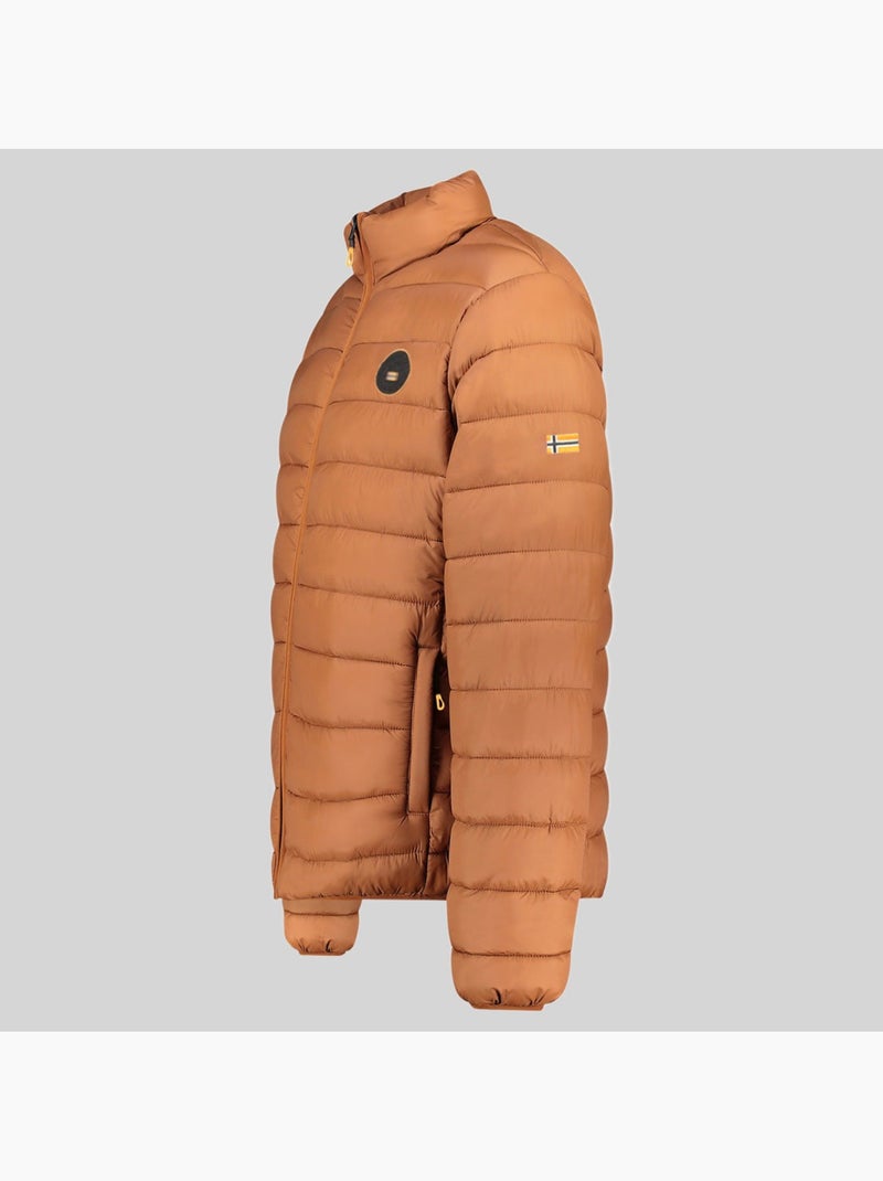 Blouson à capuche amigomap basic – geographical norway Camel - Kiabi