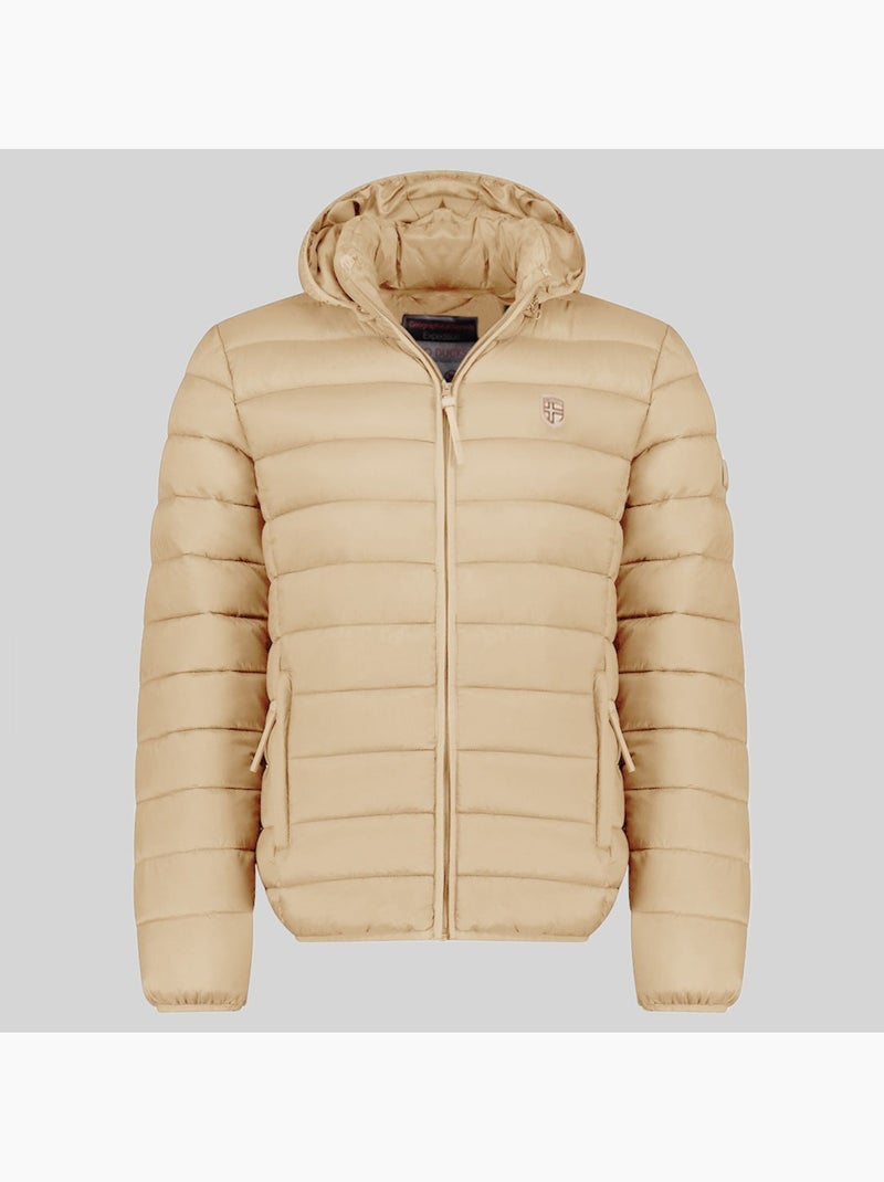 Blouson à capuche amigotal hood – geographical norway Beige - Kiabi