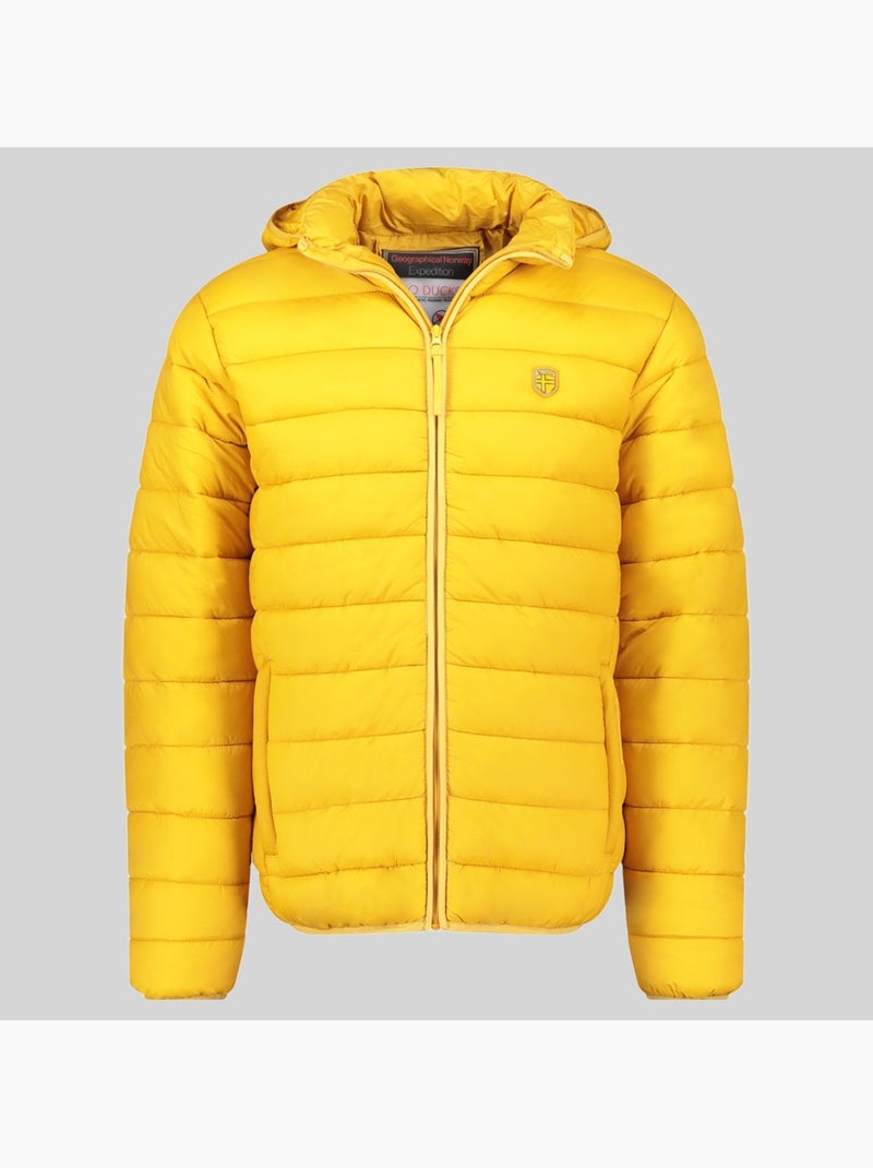 Blouson à capuche amigotal hood – geographical norway Moutarde - Kiabi