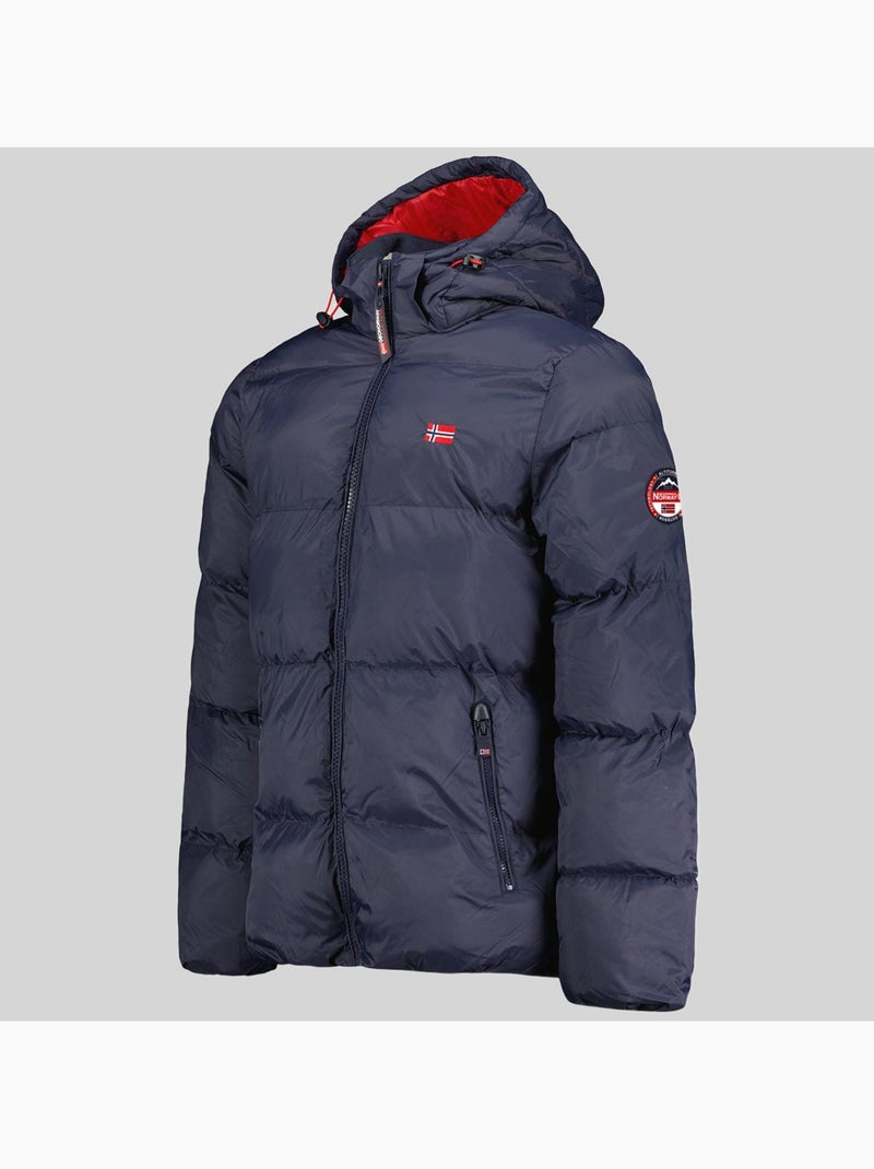 Blouson à capuche ancelo – geographical norway Bleu marine - Kiabi