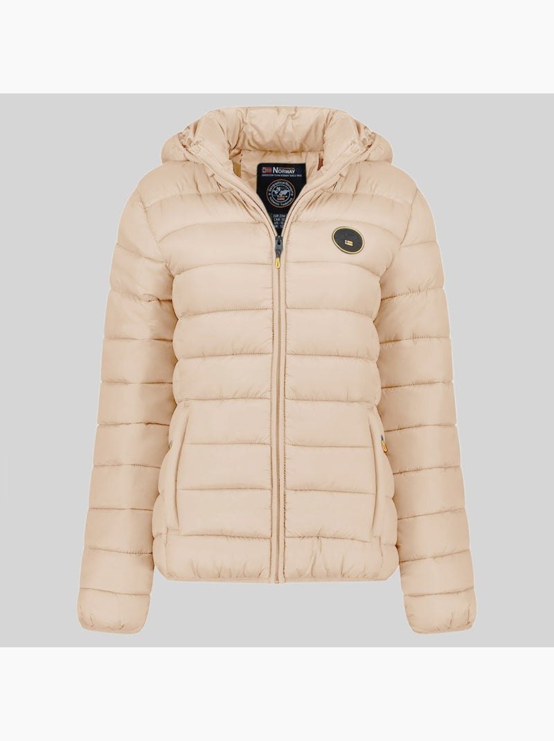 Blouson à capuche atikamap hood – geographical norway Beige - Kiabi