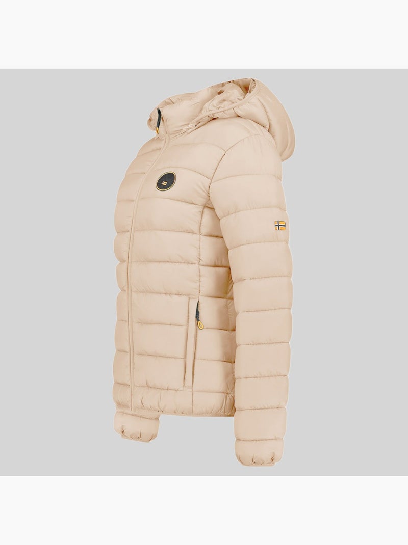 Blouson à capuche atikamap hood – geographical norway Beige - Kiabi