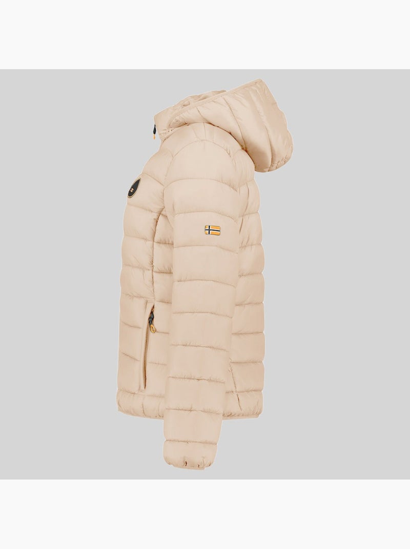 Blouson à capuche atikamap hood – geographical norway Beige - Kiabi