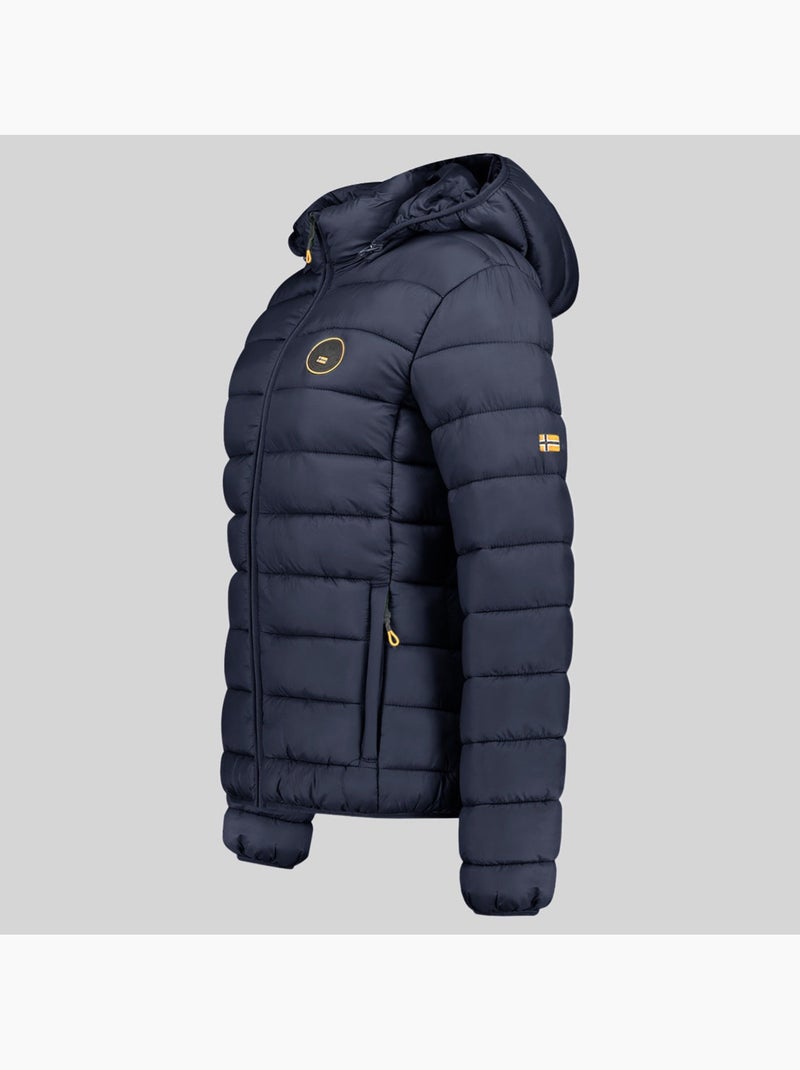 Blouson à capuche atikamap hood – geographical norway Bleu marine - Kiabi