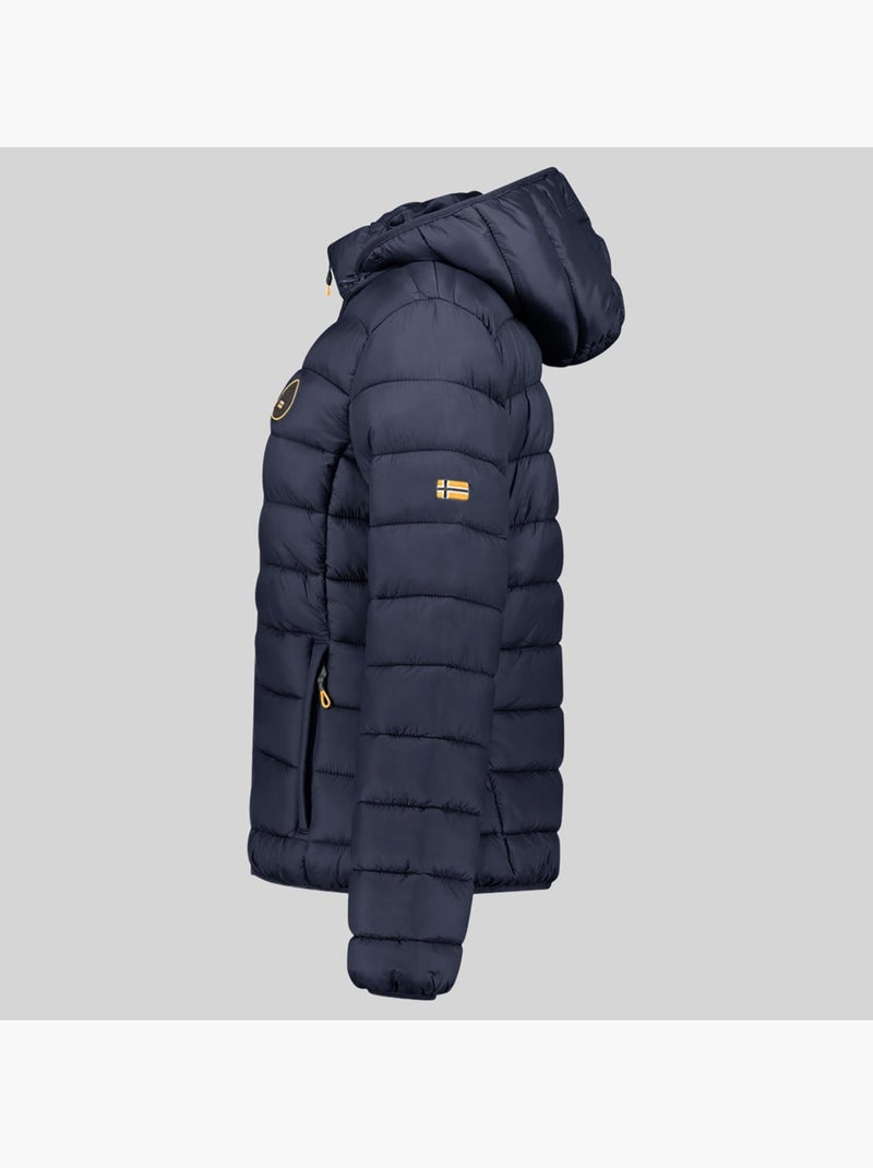 Blouson à capuche atikamap hood – geographical norway Bleu marine - Kiabi