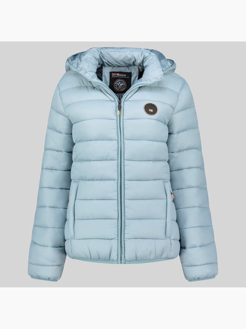 Blouson à capuche atikamap hood – geographical norway Bleu polaire - Kiabi