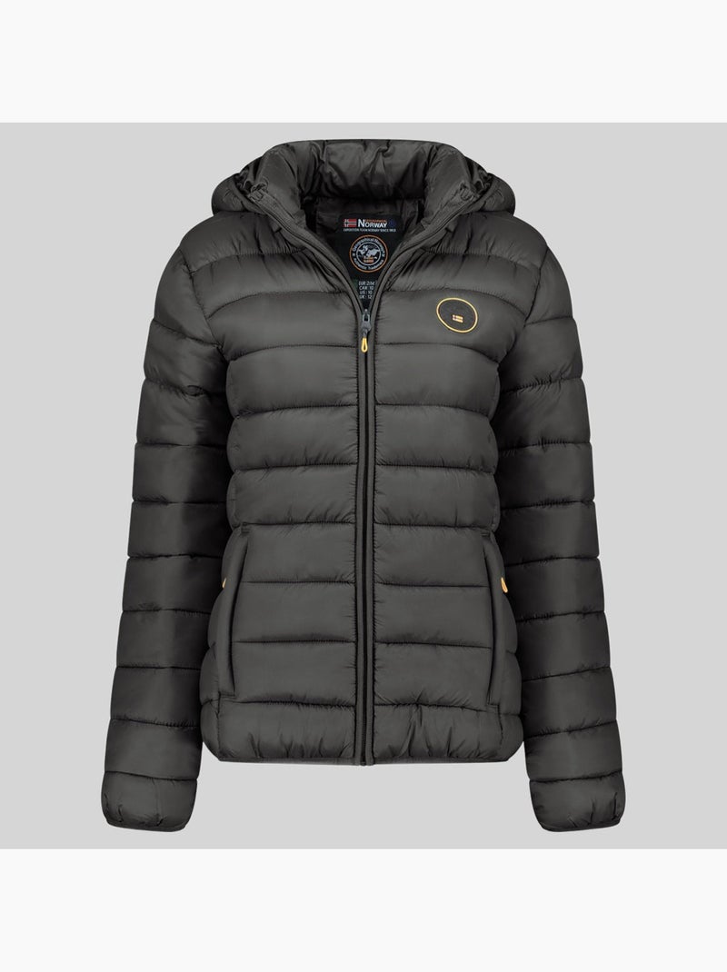 Blouson à capuche atikamap hood – geographical norway Gris foncé - Kiabi